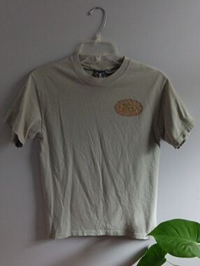 Cocoa Beach Surf Company Olive Green Graphic Tee